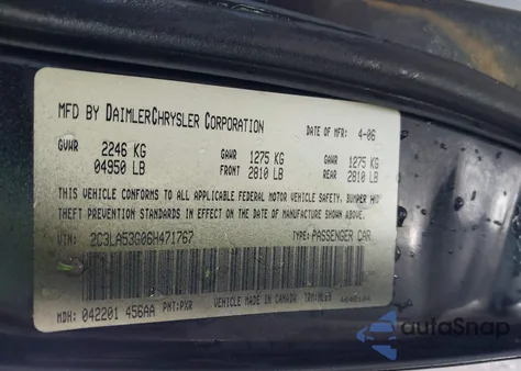 2006 Chrysler 300 Touring from USA, damaged, VIN 2C3LA53G06H471767